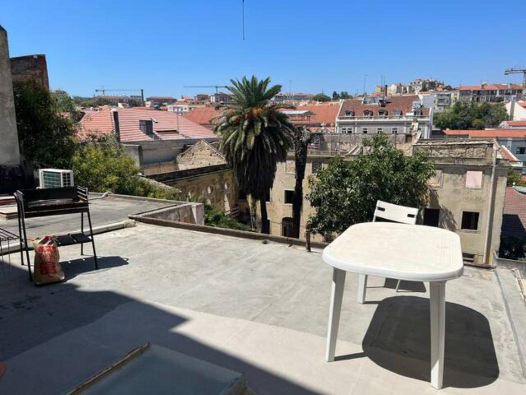 شقة Apartamento Com Terraco E Churrasqueira Lisboa المظهر الخارجي الصورة